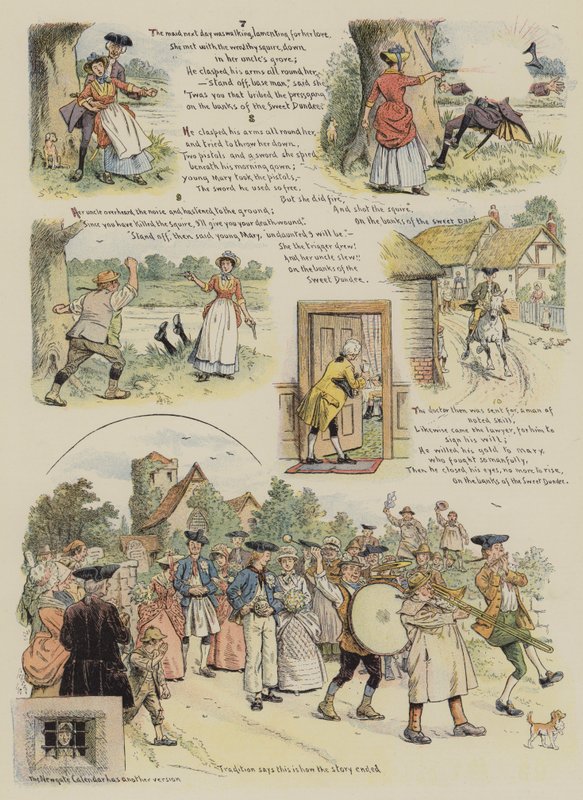Farmářova dcera (chromolitho) od William (after) Ralston