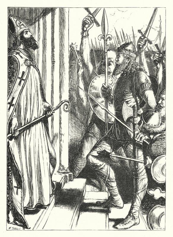 A Dorsetshire Legend (rytina) od William (after) Small