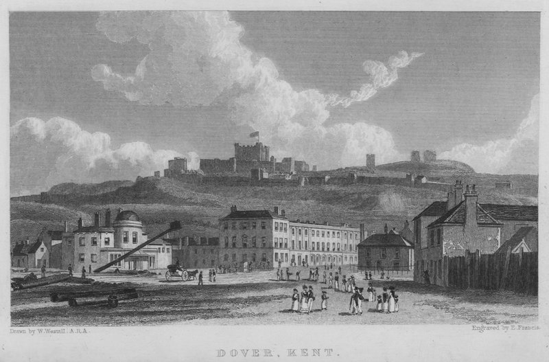 Dover, Kent (rytina) od William (after) Westall