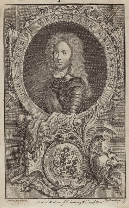 John vévoda z Argyle a Greenwich od William Aikman
