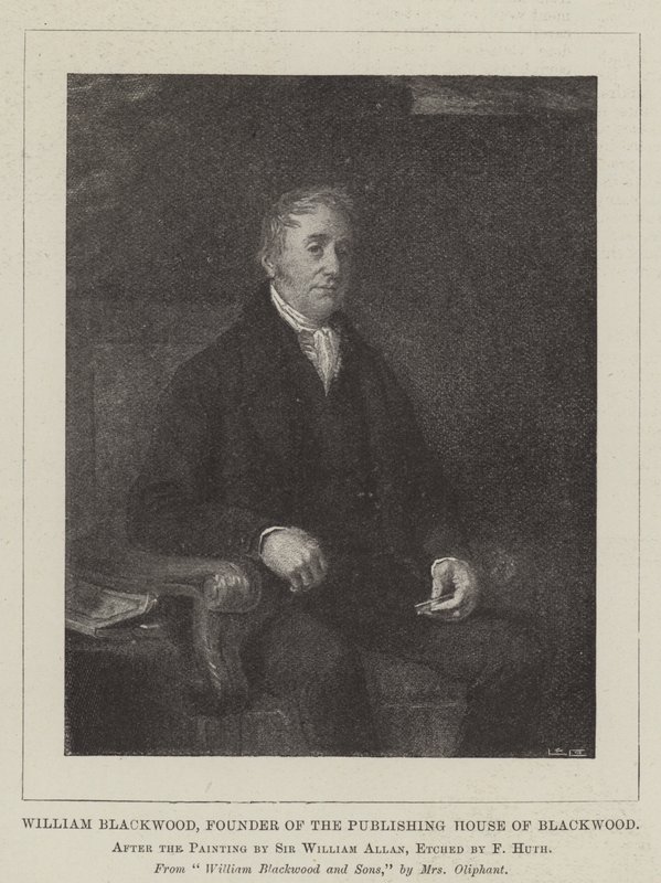 William Blackwood, zakladatel nakladatelství Blackwood od William Allan