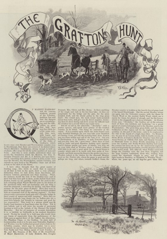Graftonský lov od William Barnes Wollen
