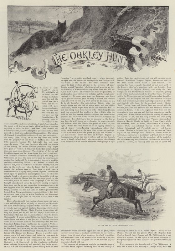Oakley Hunt od William Barnes Wollen