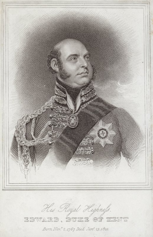 Portrét prince Edwarda; vévoda z Kentu a Strathearnu od William Beechey