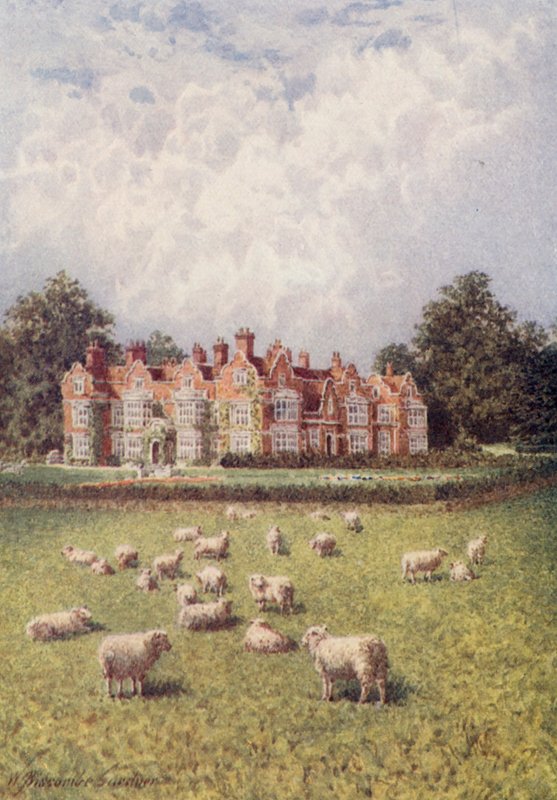 Goddington Park, Ashford (barevná litografie) od William Biscombe Gardner