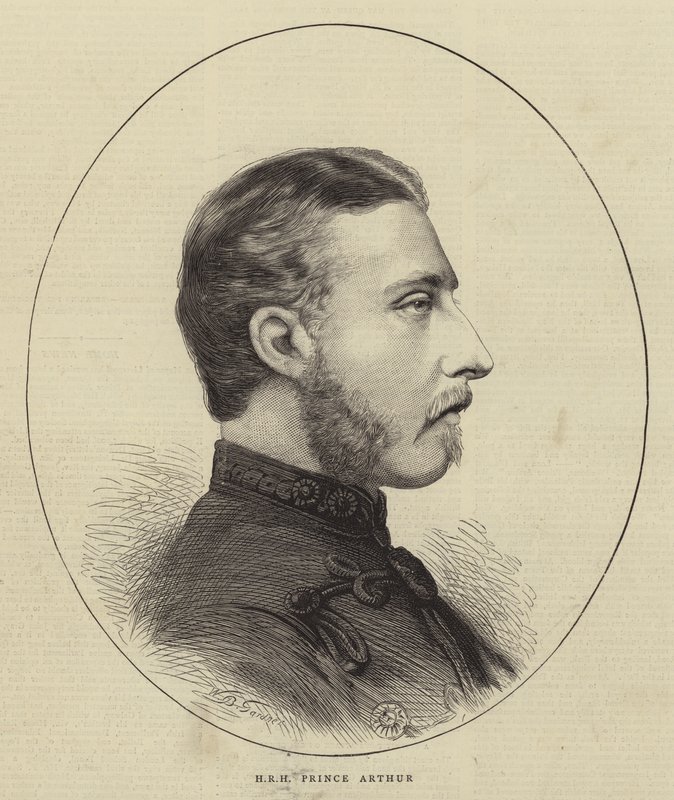 Jeho královská výsost princ Arthur od William Biscombe Gardner