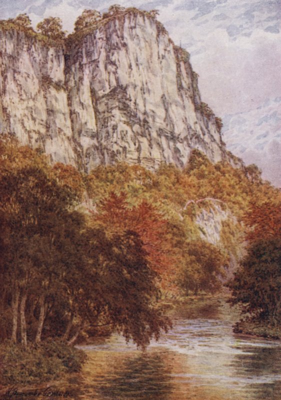 Vysoký Tor, Matlock (barva lito) od William Biscombe Gardner