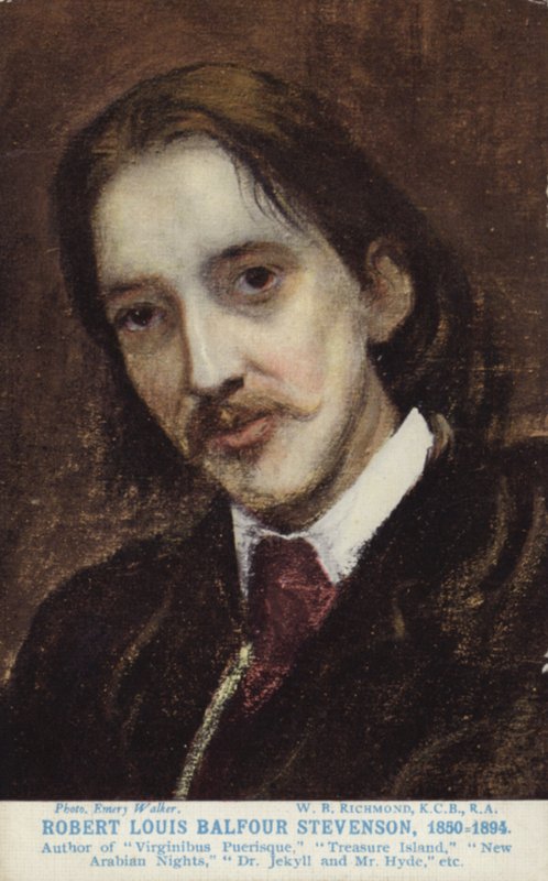Robert Louis Stevenson (1850-1894), skotský prozaik, básník a cestopisec od William Blake Richmond