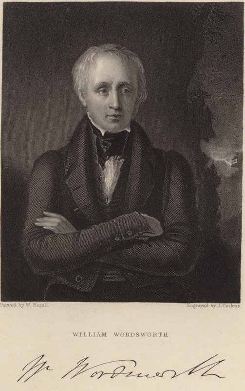 William Wordsworth od William Boxall