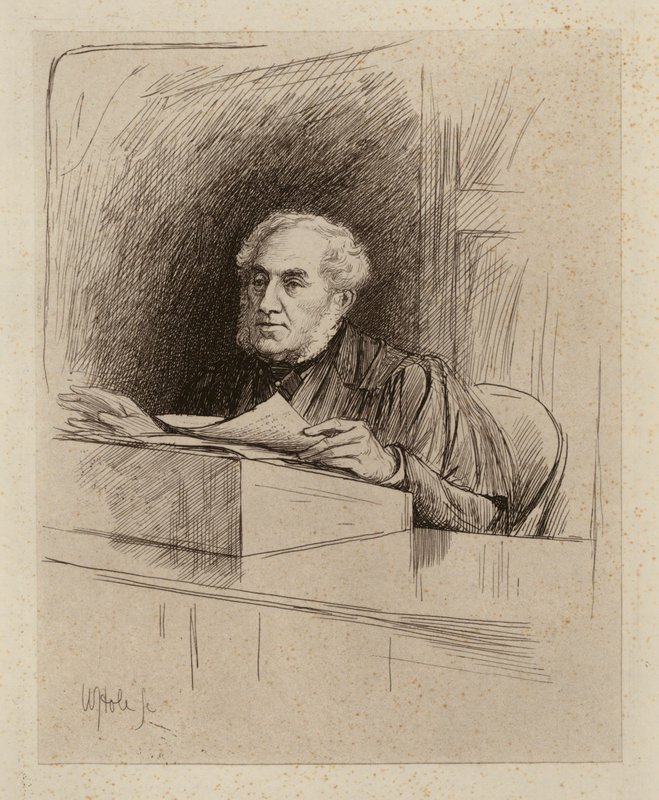 James Stuart Fraser-Tytler, profesor převodu nemovitostí (rytina) od William Brassey (after) Hole