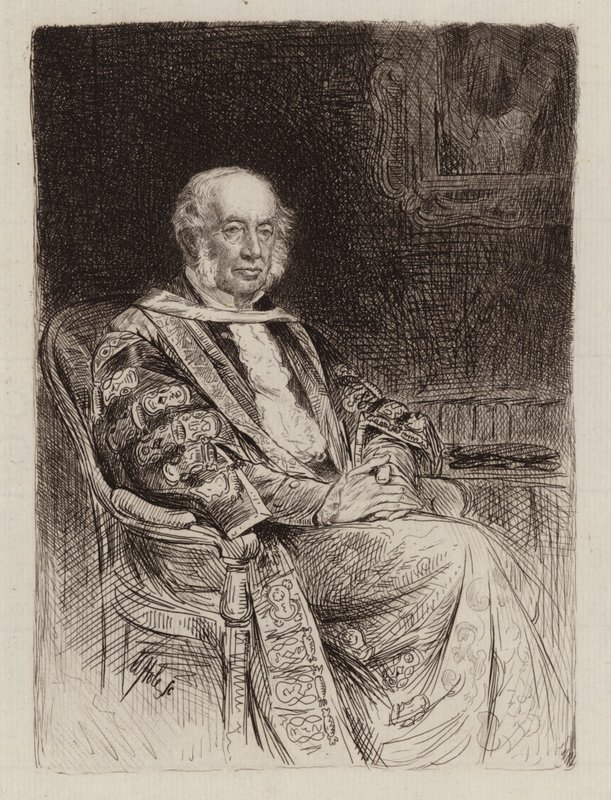 John Inglis of Glencorse, Lord Justice General of Scotland, kancléř (rytina) od William Brassey (after) Hole