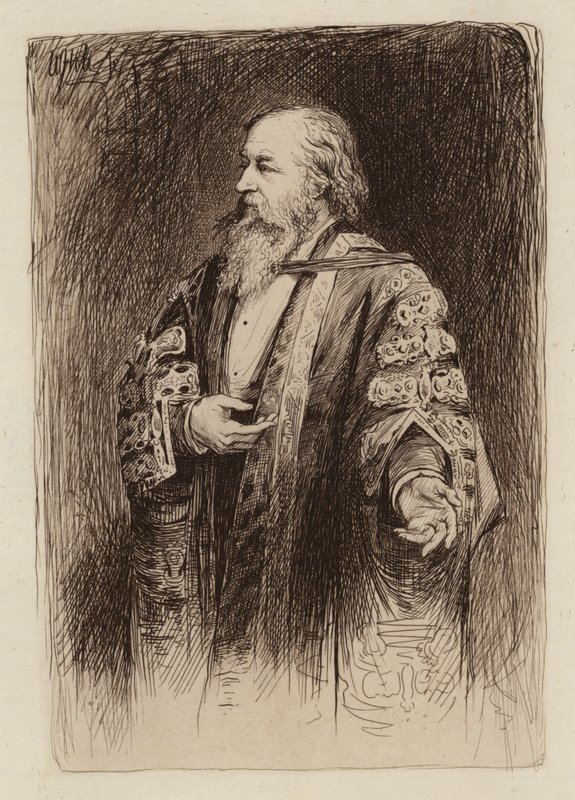 Sir Alexander Grant, vicekancléř a ředitel (rytina) od William Brassey (after) Hole