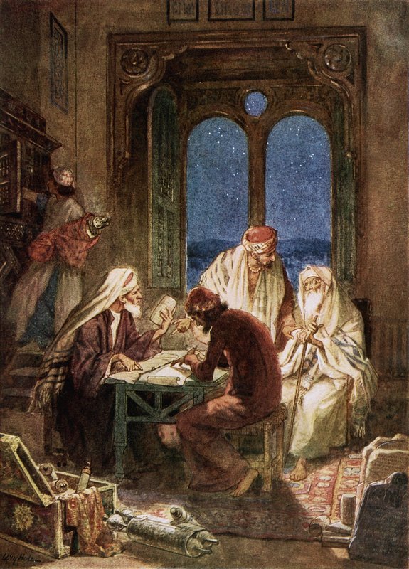 Sestavování a úprava kánonu Písma ze starých dokumentů a záznamů od William Brassey Hole