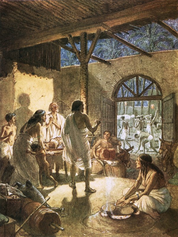 Pesach v Egyptě od William Brassey Hole