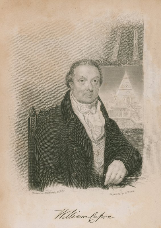 William Capon, kreslíř a malíř architektury a krajin své zesnulé královské výsosti vévody z Yorku od William Capon