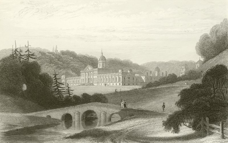 Hrad Howard od William Daniell