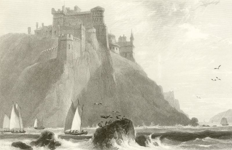Hrad Culzean, Ayrshire, Skotsko od William Daniell