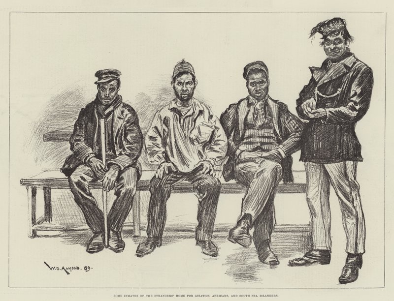 Někteří chovanci domova pro cizince z Asie, Afriky a Jižních moří od William Douglas Almond