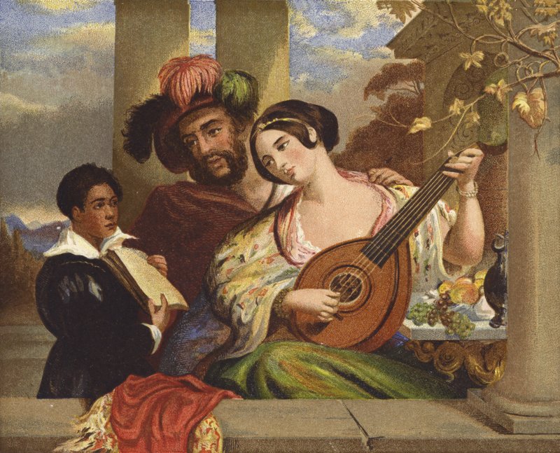 Duet od William Etty