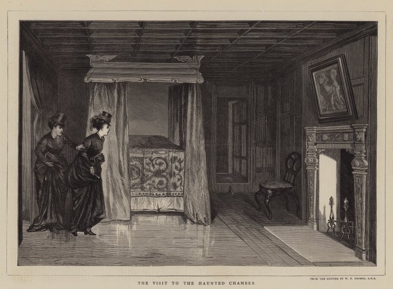 Návštěva strašidelné komnaty od William Frederick Yeames