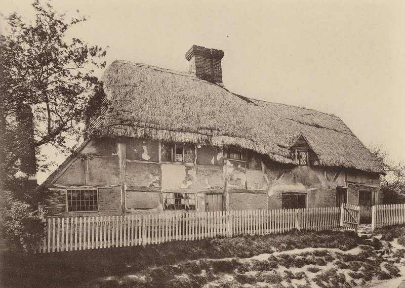 V Burwash, Sussex (čb fotografie) od William Galsworthy Davie