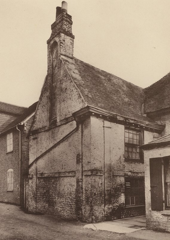V Minsteru, Kent (čb fotografie) od William Galsworthy Davie