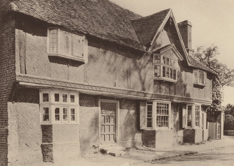 V Orpingtonu, Kent (čb fotografie) od William Galsworthy Davie