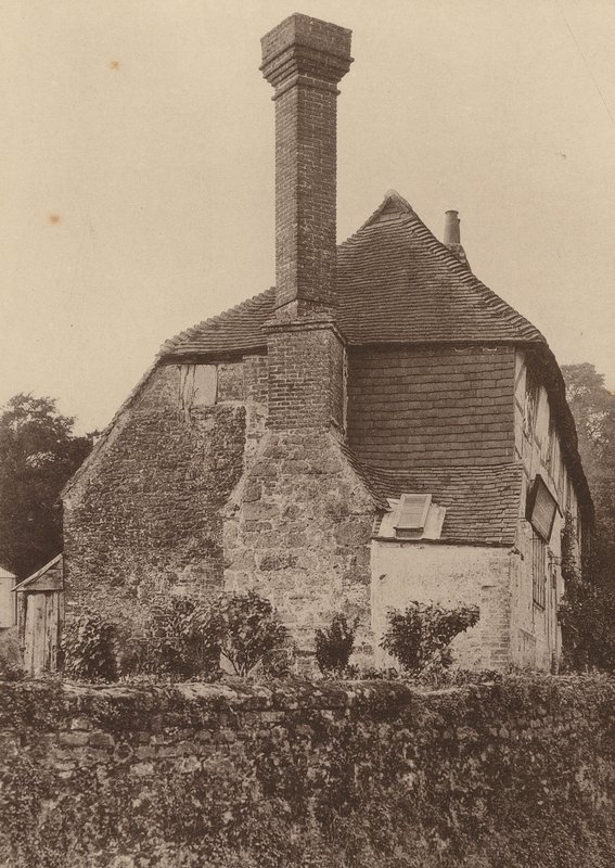 V Pulborough, Západní Sussex (čb fotografie) od William Galsworthy Davie