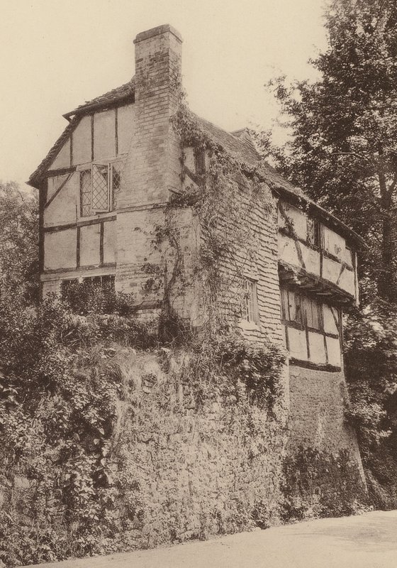 V Pulborough, Západní Sussex (čb fotografie) od William Galsworthy Davie