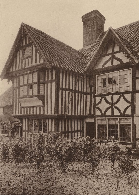 V Sedlescombe, Sussex (čb fotografie) od William Galsworthy Davie