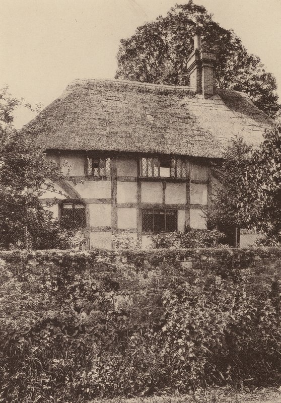 Ve West Burtonu, Západní Sussex (čb fotografie) od William Galsworthy Davie