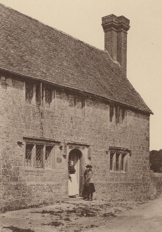 Bean Lodge, New Grove Lane, poblíž Petworthu, Sussex (čb fotografie) od William Galsworthy Davie