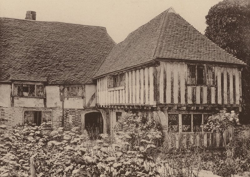 Swaylands, poblíž Penshurstu, Kent (čb fotografie) od William Galsworthy Davie