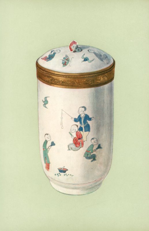 WC konvička, Chantilly, s japonským designem (barva lito) od William Gibb
