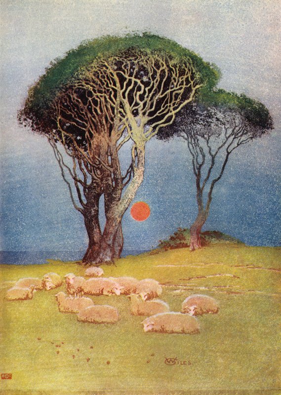 Svatojánská noc (barevné lito) od William Giles