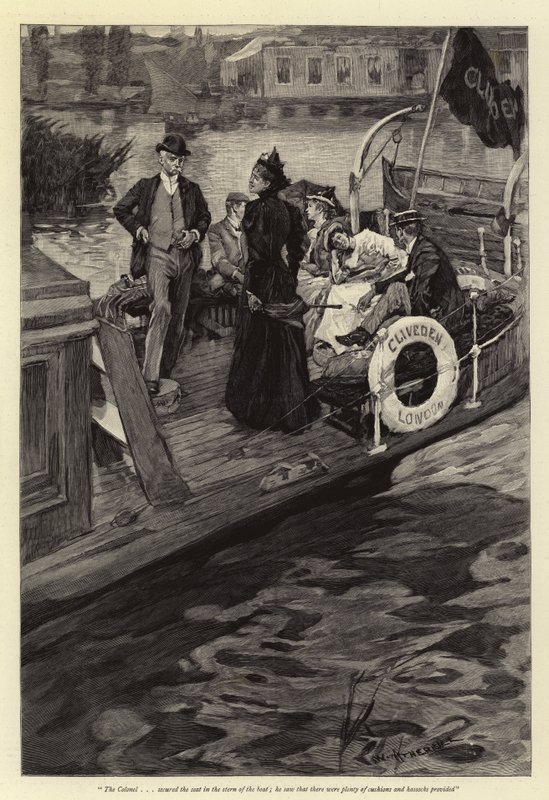 Plavba po Temži od William Hatherell