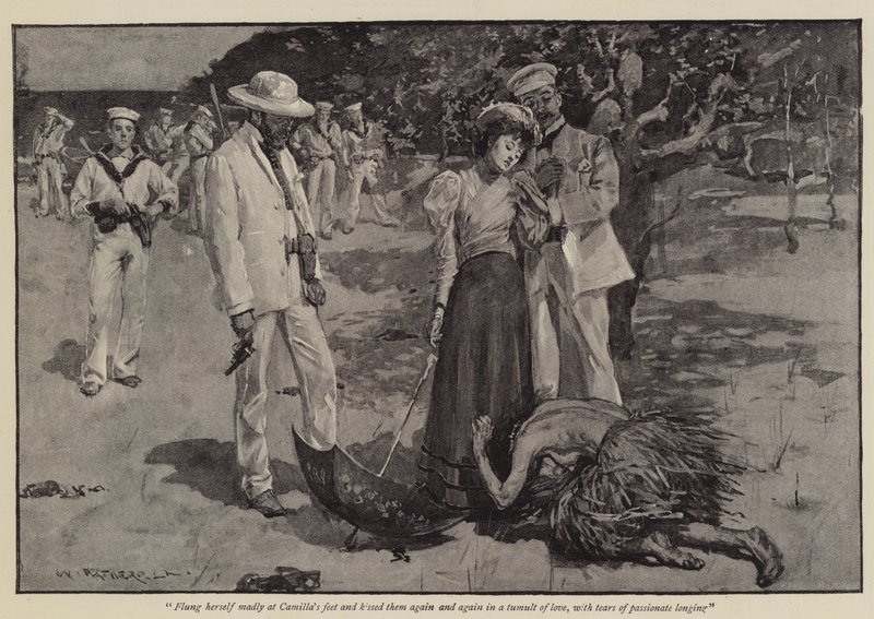Ilustrace k Triumph of Civilisation, Grant Allen od William Hatherell