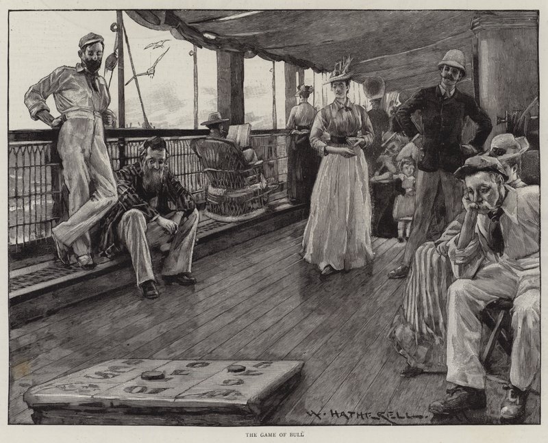 Život na moři na australské lodi od William Hatherell