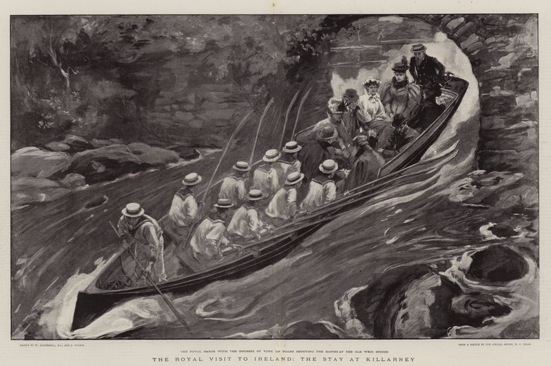 Královská návštěva Irska, pobyt v Killarney od William Hatherell