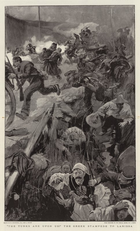 Turci jsou na nás! řecké Stampede do Larissy od William Hatherell