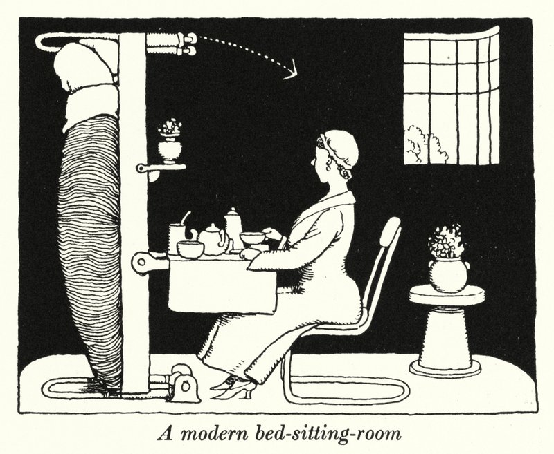 Závěsný od William Heath Robinson