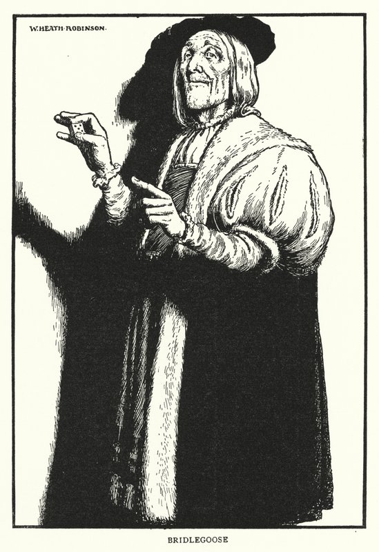 Bridlegoose (litho) od William Heath Robinson