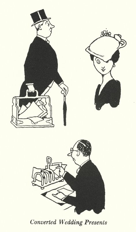 Konvertované svatební dary (litho) od William Heath Robinson