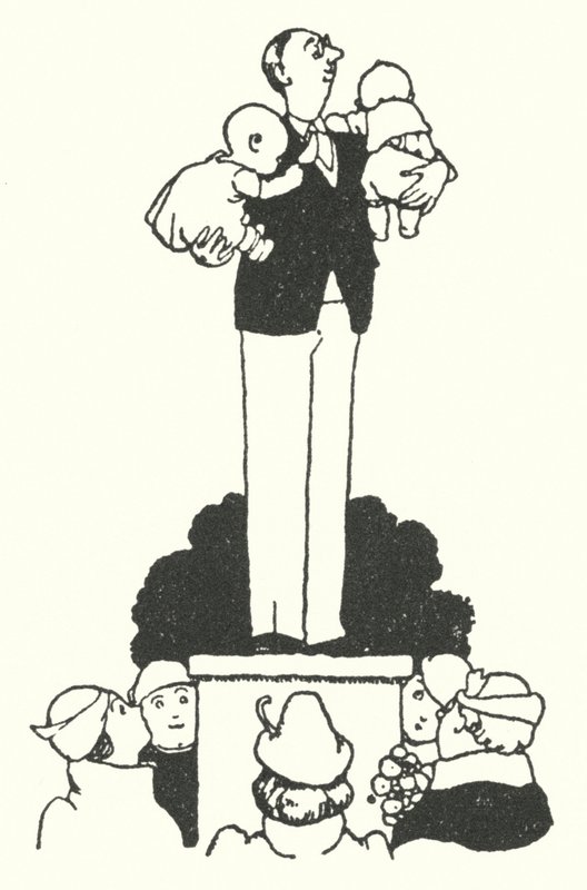 Jak být dokonalým manželem (litho) od William Heath Robinson