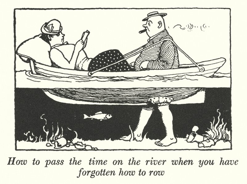 Závěsný od William Heath Robinson
