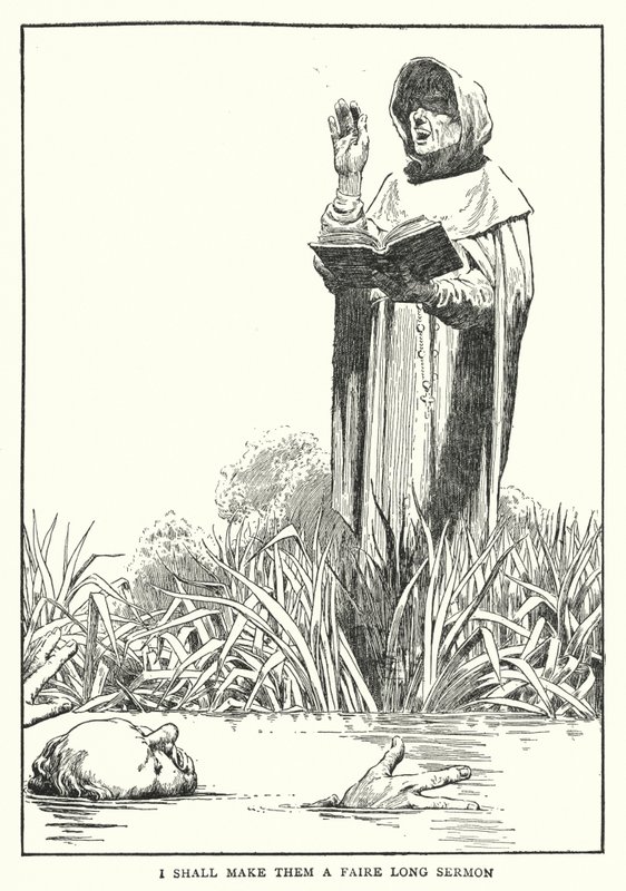 Udělám jim dlouhé kázání (litho) od William Heath Robinson