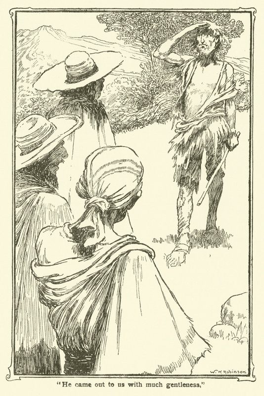 Ilustrace pro Dona Quijota (litho) od William Heath Robinson