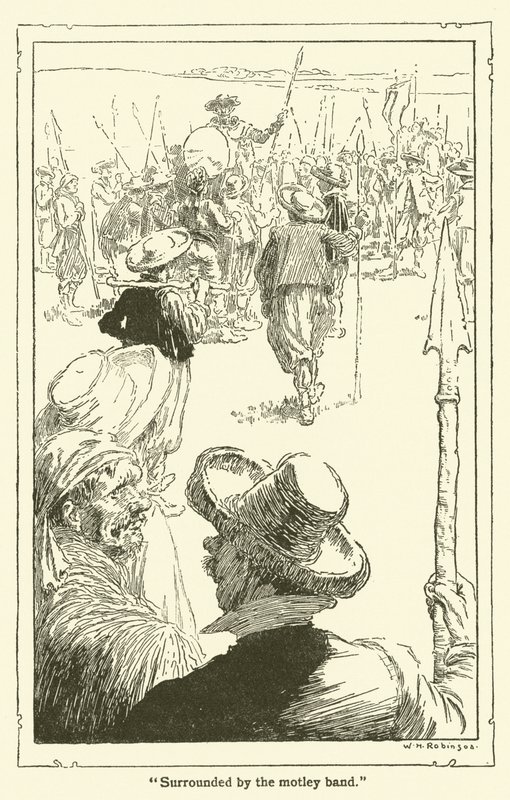Ilustrace pro Dona Quijota (litho) od William Heath Robinson