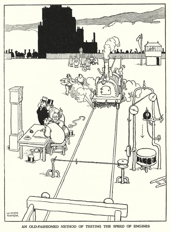 Závěsný od William Heath Robinson