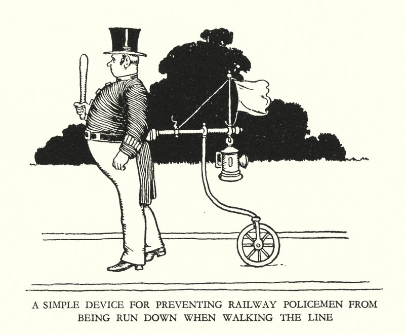 Závěsný od William Heath Robinson